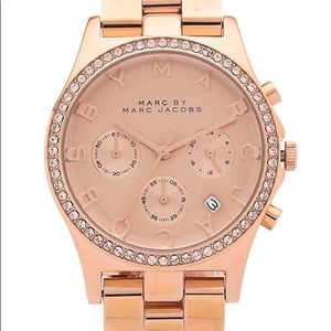 Marc by Marc Jacobs rose gold watch